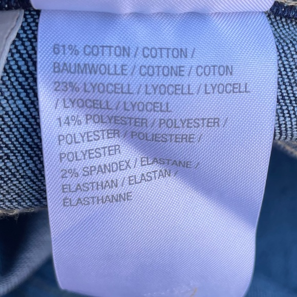 LOGO Lori Goldstein Skinny Jeans High Waisted Plus Size 22 W - Picture 12 of 12